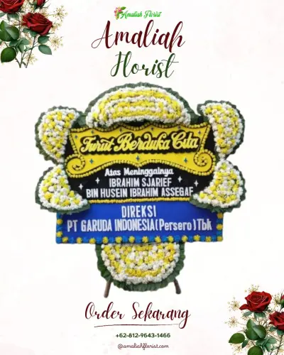 Papan Bunga Duka di Pohsangit Kidul
